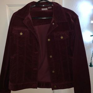 Maroon jacket